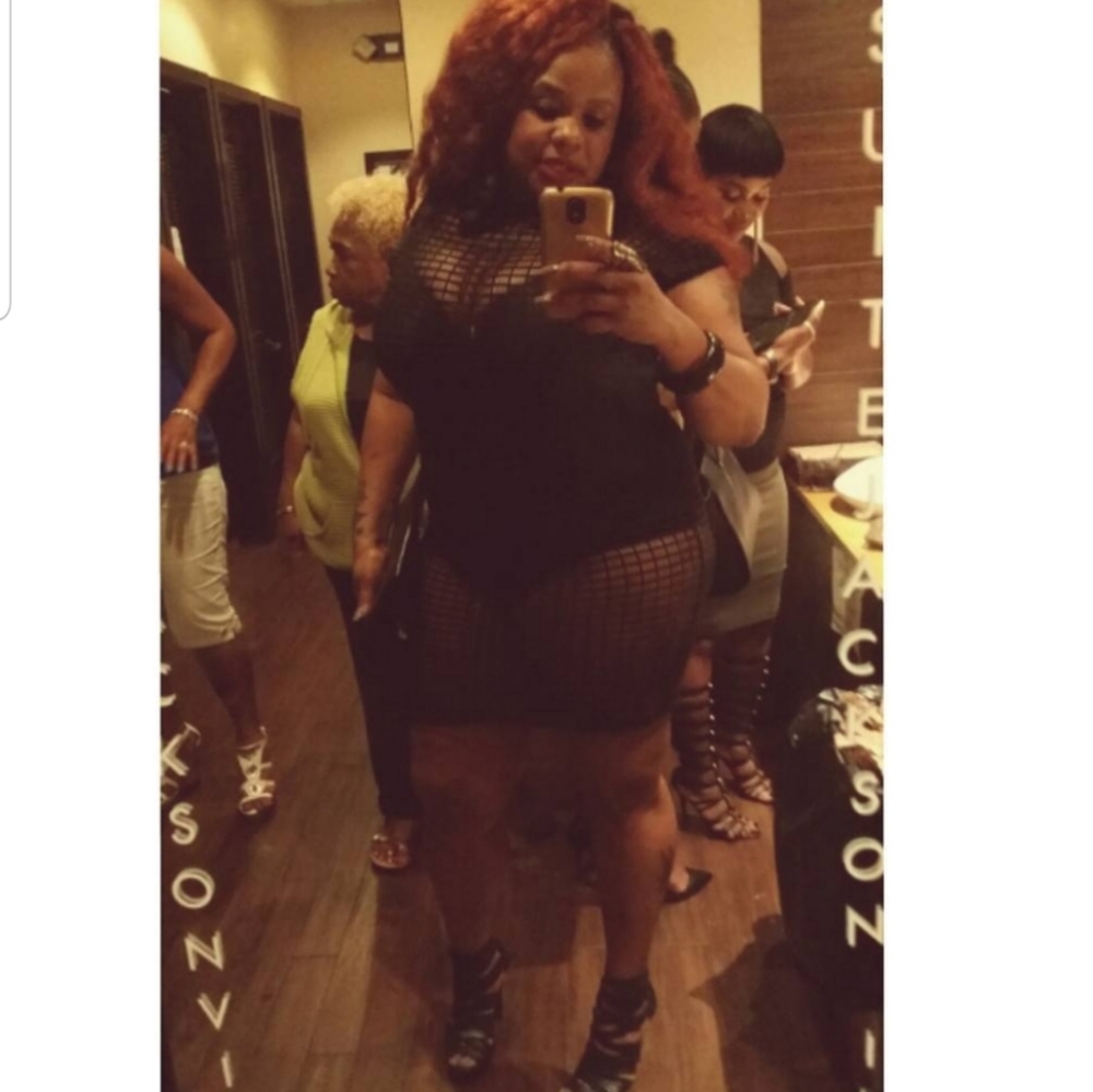 Sheer Black Dress